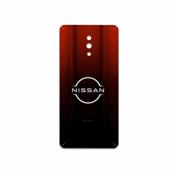 برچسب پوششی ماهوت مدل Nissan-Logo مناسب برای گوشی موبایل اپو RENO 10X MAHOOT Nissan-Logo Cover Sticker for Oppo RENO 10X